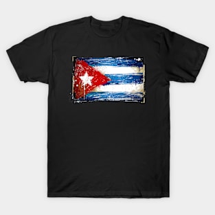 handdrawing cuban flag T-Shirt